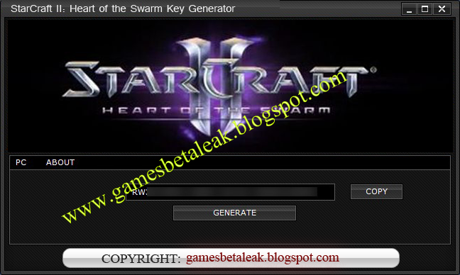 starcraft cd key generator